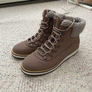 Aspen Mauve Sherpa Winter Boots